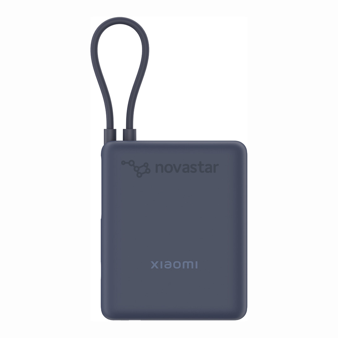 Išorinė baterija Xiaomi Power Bank, 33 W, 10000 mAh, integrated cable, mėlyna