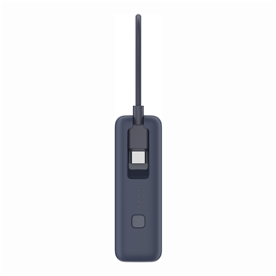Išorinė baterija Xiaomi Power Bank, 33 W, 10000 mAh, integrated cable, mėlyna