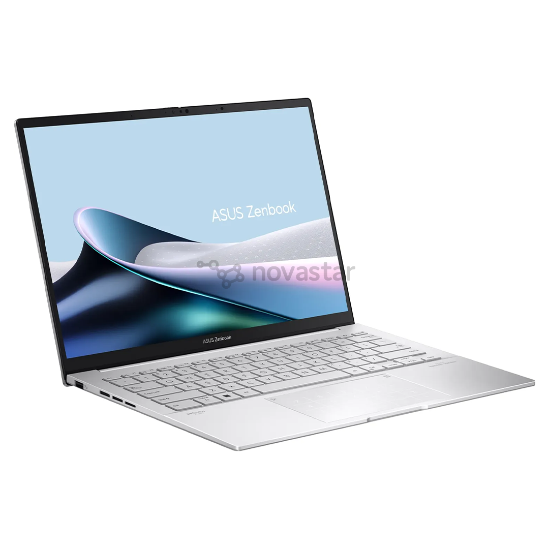 Nešiojamasis kompiuteris Asus Zenbook 14 OLED, 14'', OLED, Ultra 5, 16 GB, 512 GB, ENG, sidabro spalvos