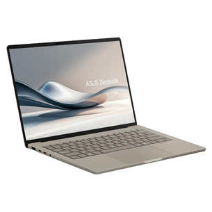 Asus Zenbook A14, 14'', OLED, X, 16 GB, 512 GB, ENG, zabriskie beige - Notebook
