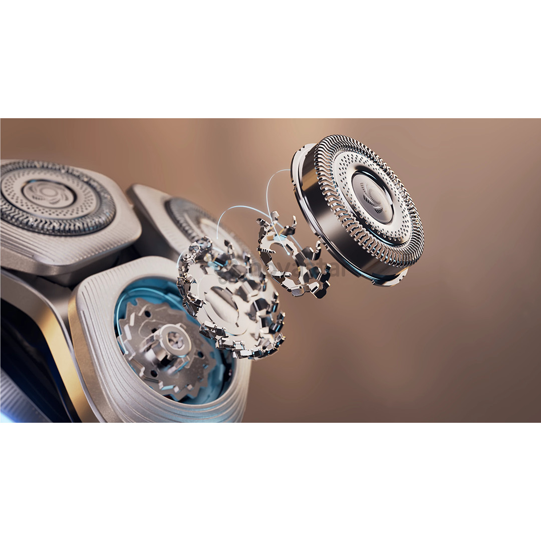 Philips i9000 Prestige, Wet & Dry, mėlyna - Barzdaskutė