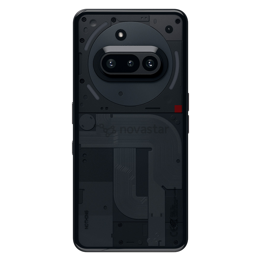 Išmanusis telefonas Nothing Phone (3a), 12 GB, 256 GB, juodas