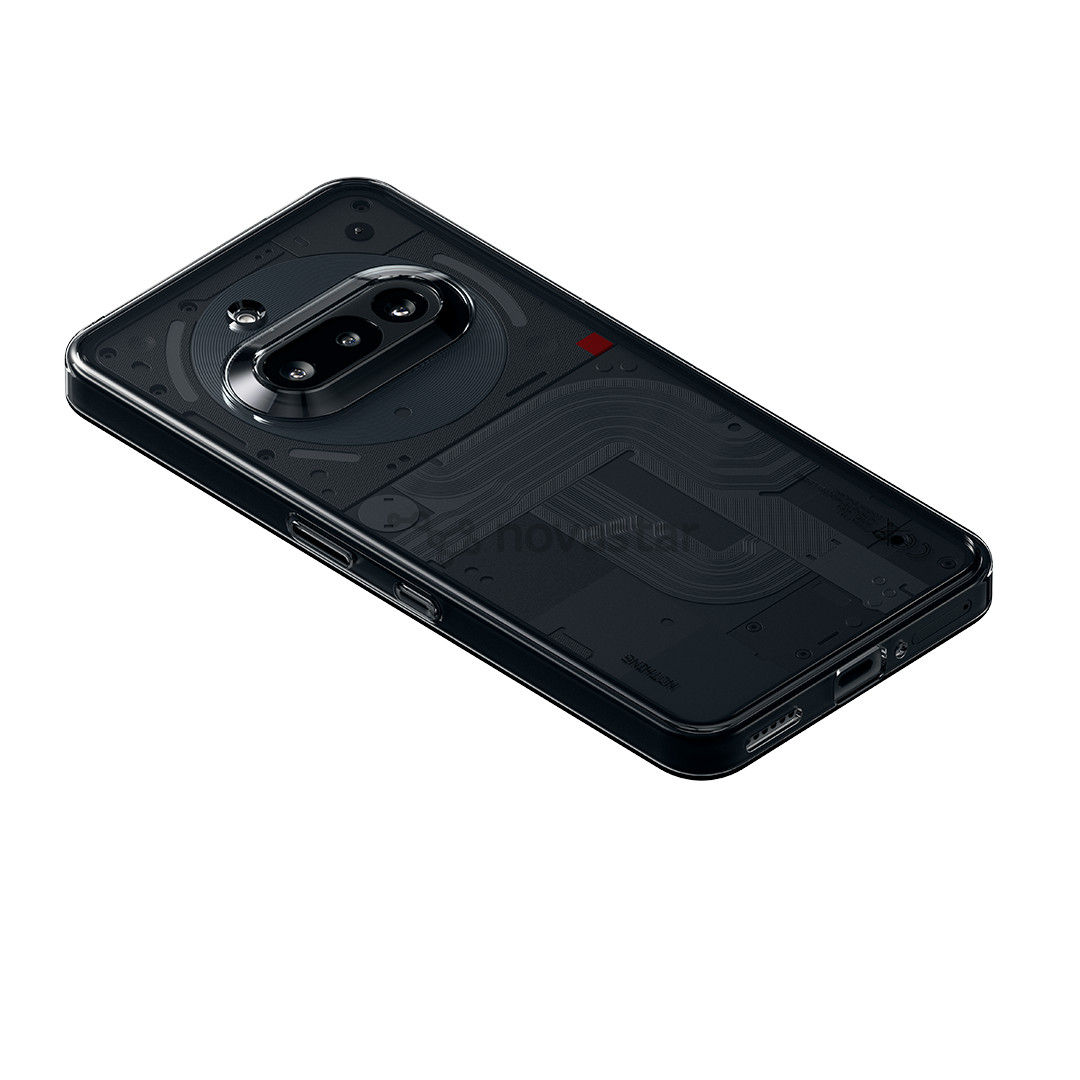 Išmanusis telefonas Nothing Phone (3a), 12 GB, 256 GB, juodas