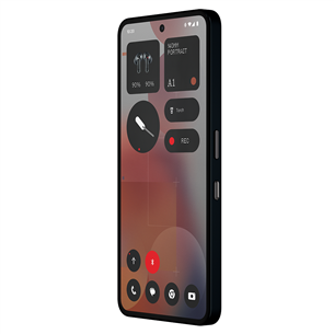 Išmanusis telefonas Nothing Phone (3a) Pro, 12 GB, 256 GB, juodas
