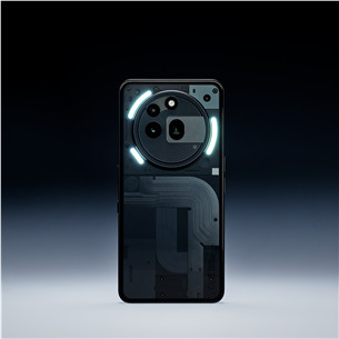 Išmanusis telefonas Nothing Phone (3a) Pro, 12 GB, 256 GB, juodas