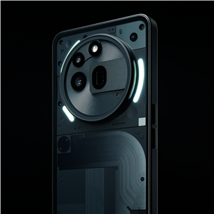 Išmanusis telefonas Nothing Phone (3a) Pro, 12 GB, 256 GB, juodas