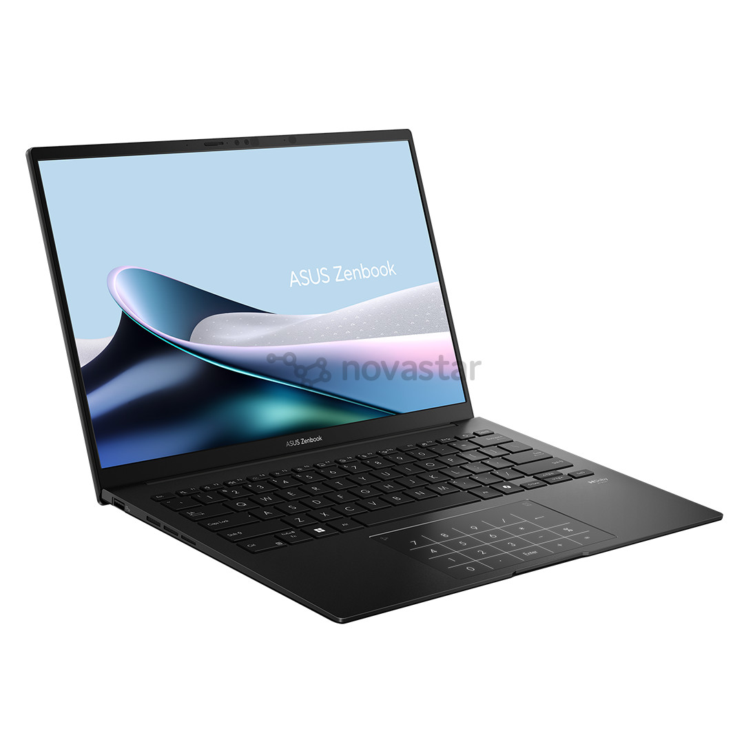 Nešiojamasis kompiuteris Asus Zenbook 14 OLED, 14'', 3K, OLED, 120 Hz, Ryzen AI 7, 32 GB, 1 TB, ENG, juodas