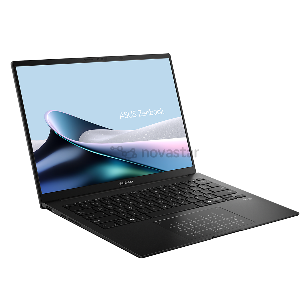 Asus Zenbook 14 OLED, 14'', 3K, OLED, 120 Гц, Ryzen AI 7, 32 ГБ, 1 ТБ, ENG, черный - Ноутбук