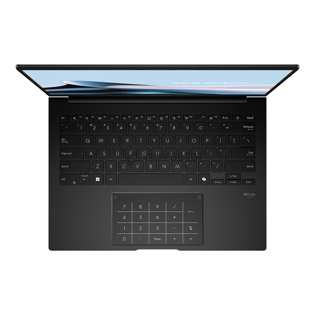 Nešiojamasis kompiuteris Asus Zenbook 14 OLED, 14'', 3K, OLED, 120 Hz, Ryzen AI 7, 32 GB, 1 TB, ENG, juodas
