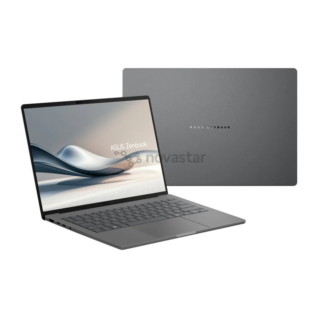 Asus Zenbook A14, 14'', OLED, X Elite, 32 GB, 1 TB, ENG, iceland gray - Notebook