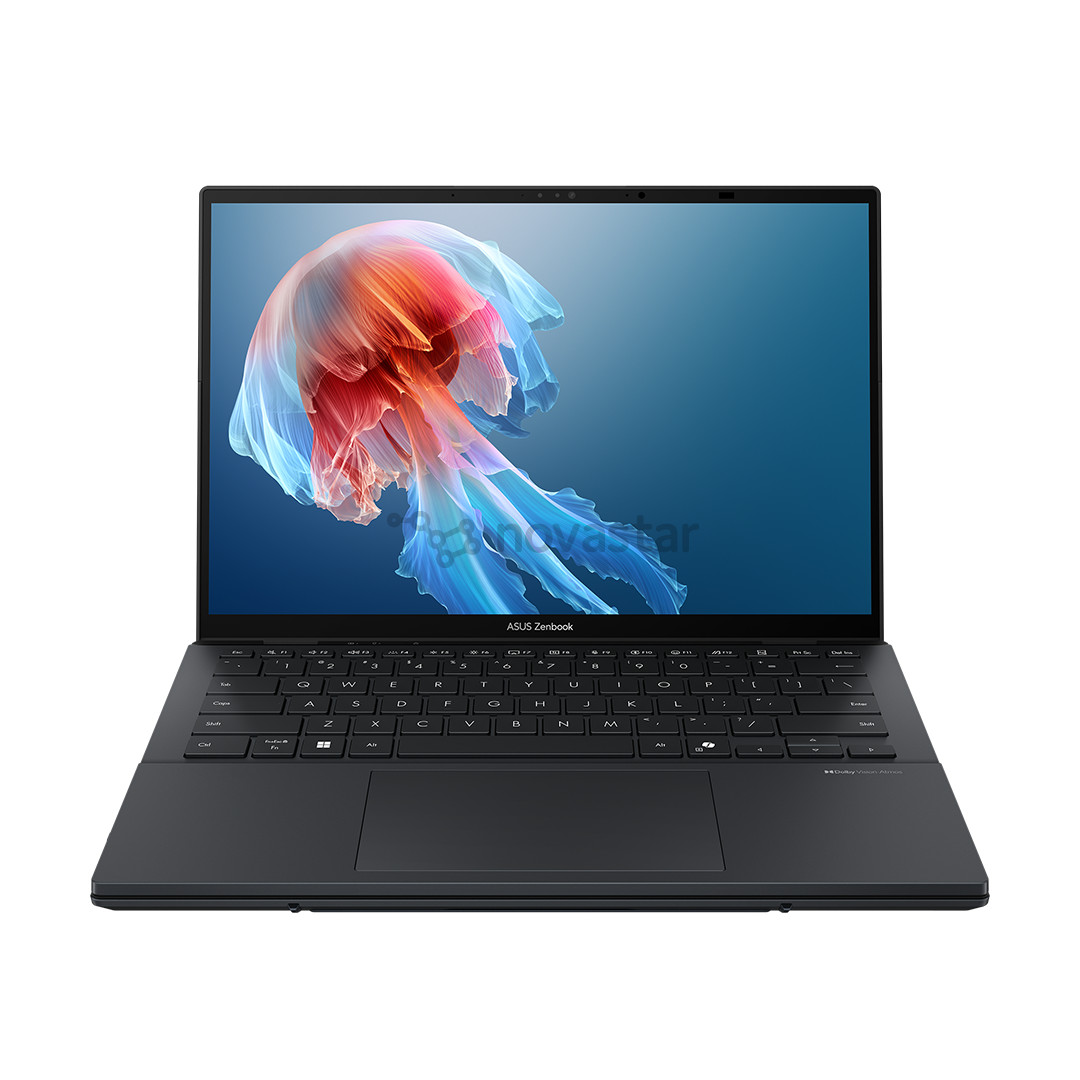 Asus Zenbook Duo OLED, 14'', 3K, OLED, 120 Гц, Ultra 9, 32 ГБ, 2 ТБ, ENG, темно-серый - Ноутбук