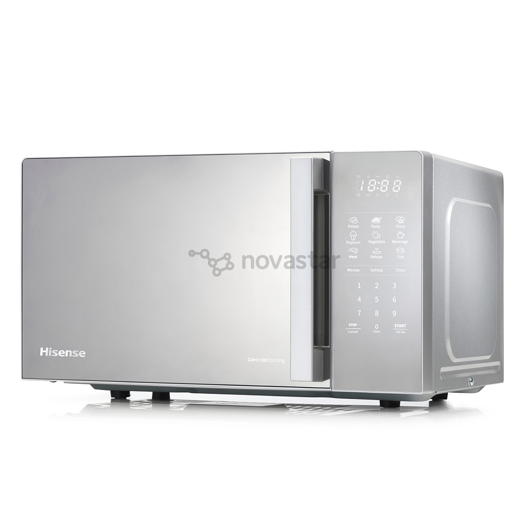 Hisense, 20 L, 700 W, silver - Microwave Oven