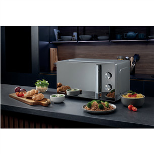 Hisense, 20 L, 700 W, mirror/grey - Microwave Oven