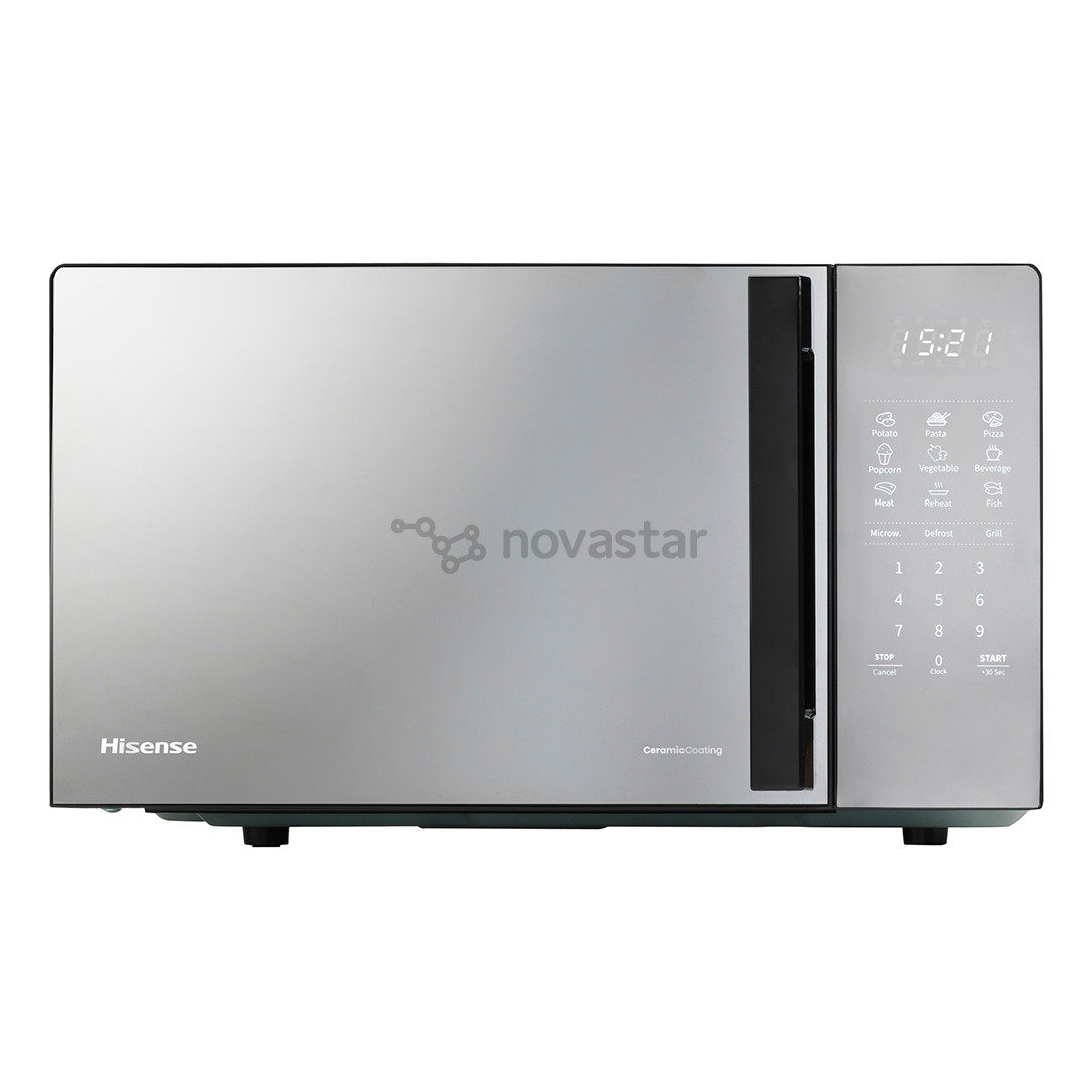 Hisense, 20 L, 700 W, mirror/black - Microwave Oven