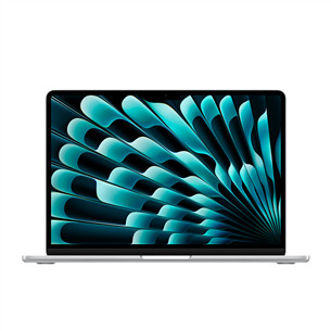 Nešiojamasis kompiuteris Apple MacBook Air 13 (2025), M4, 10C/8C, 16 GB, 256 GB, ENG, sidabro spalvos MW0W3ZE/A