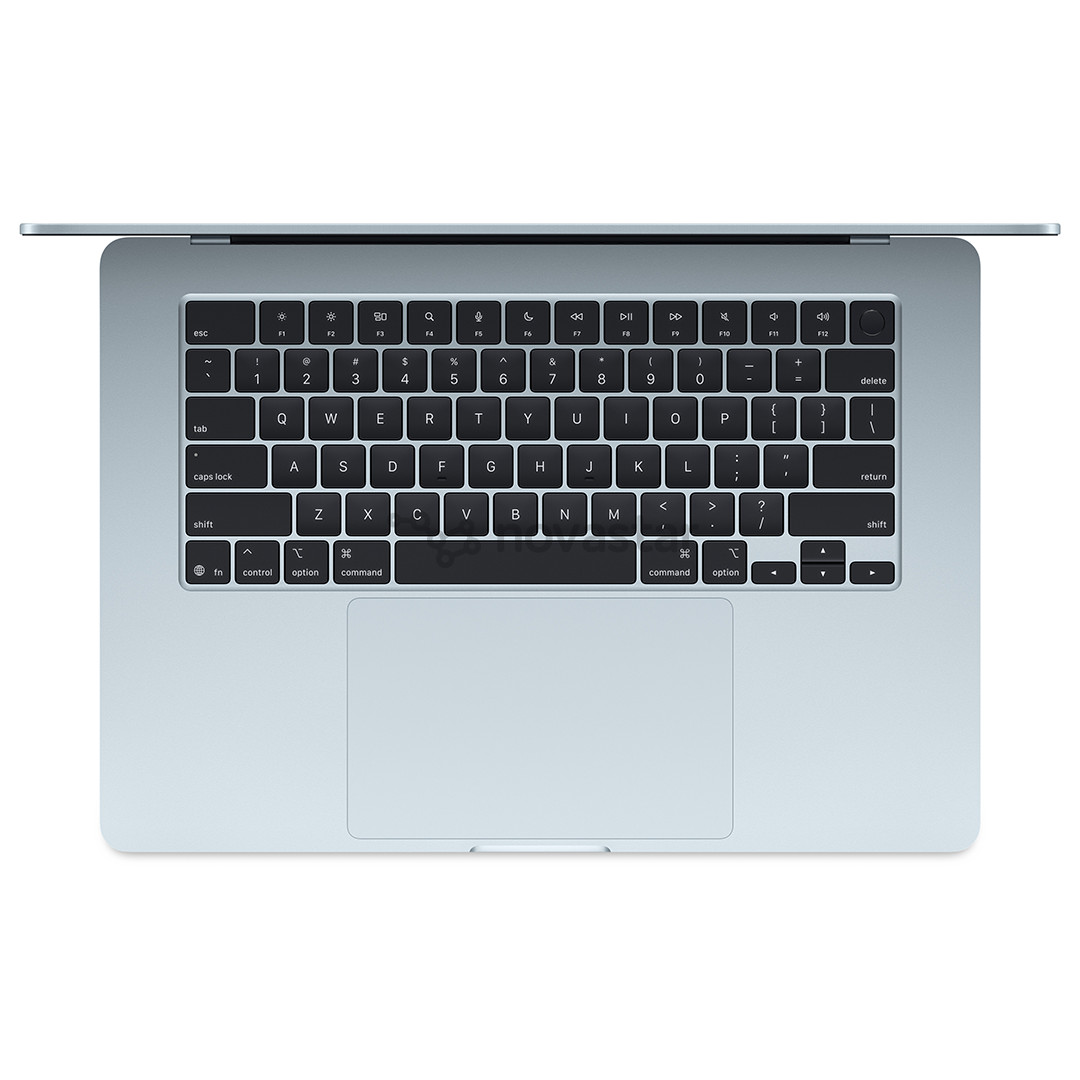 Nešiojamasis kompiuteris Apple MacBook Air 15 (2025), M4, 10C/10C, 16 GB, 256 GB, ENG, sky blue