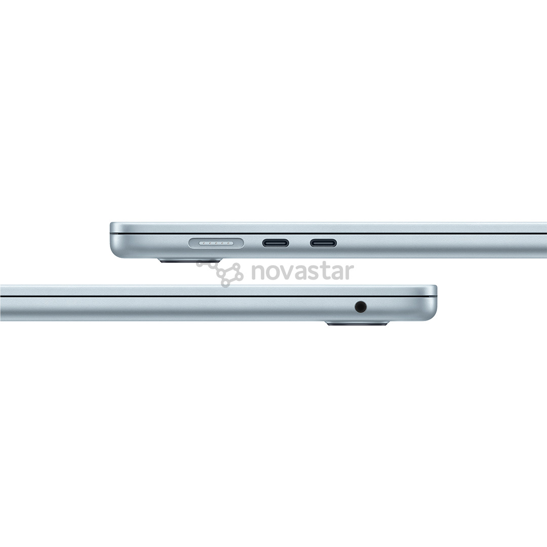 Nešiojamasis kompiuteris Apple MacBook Air 15 (2025), M4, 10C/10C, 16 GB, 256 GB, ENG, sky blue