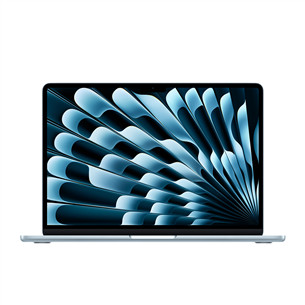 Nešiojamasis kompiuteris Apple MacBook Air 13 (2025), M4, 10C/10C, 16 GB, 512 GB, RUS, sky blue MC6U4RU/A