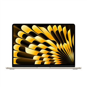 Nešiojamasis kompiuteris Apple MacBook Air 13 (2025), M4, 10C/8C, 16 GB, 256 GB, RUS, starlight MW0Y3RU/A