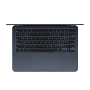 Apple MacBook Air 13 (2025), M4, 10C/10C, 16 ГБ, 512 ГБ, SWE, черный - Ноутбук