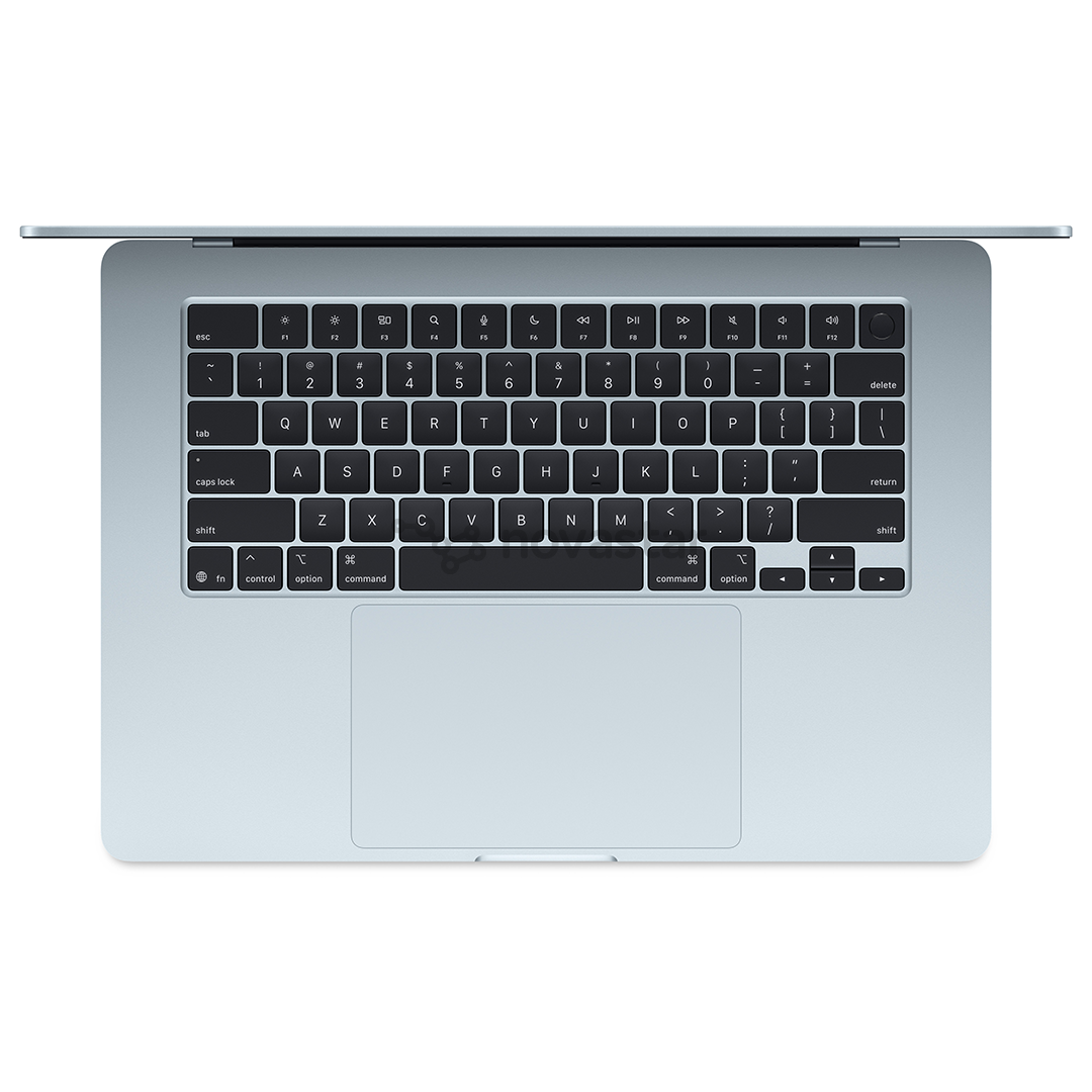 Nešiojamas kompiuteris Apple MacBook Air 15 (2025), M4, 10C/10C, 16 GB, 256 GB, RUS, sky blue