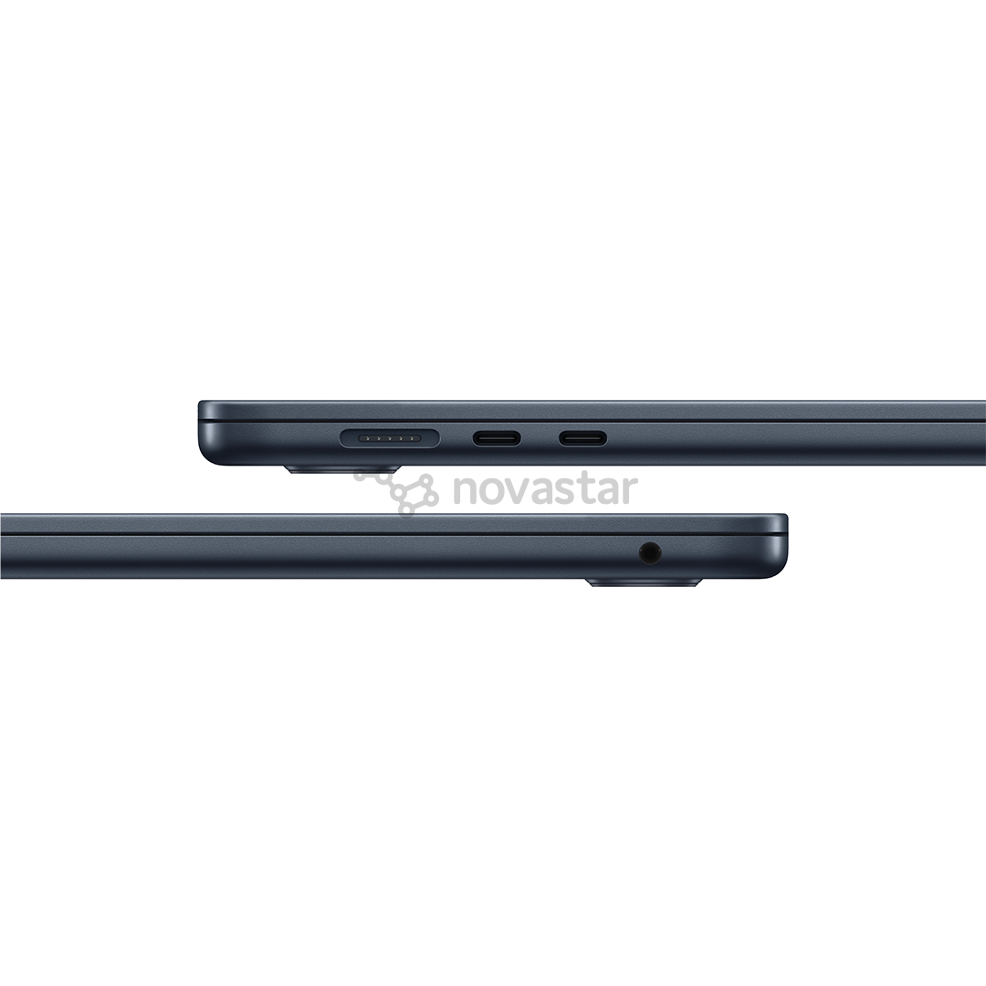 Apple MacBook Air 15 (2025), M4, 10C/10C, 16 ГБ, 256 ГБ, RUS, черный - Ноутбук