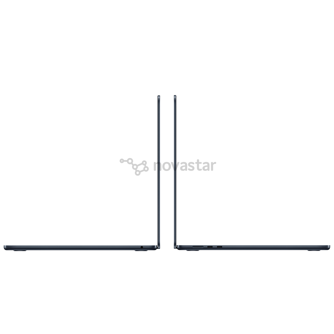 Nešiojamasis kompiuteris Apple MacBook Air 15 (2025), M4, 10C/10C, 16 GB, 256 GB, SWE, midnight