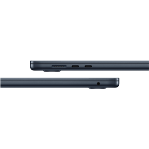 Nešiojamasis kompiuteris Apple MacBook Air 15 (2025), M4, 10C/10C, 16 GB, 256 GB, SWE, midnight