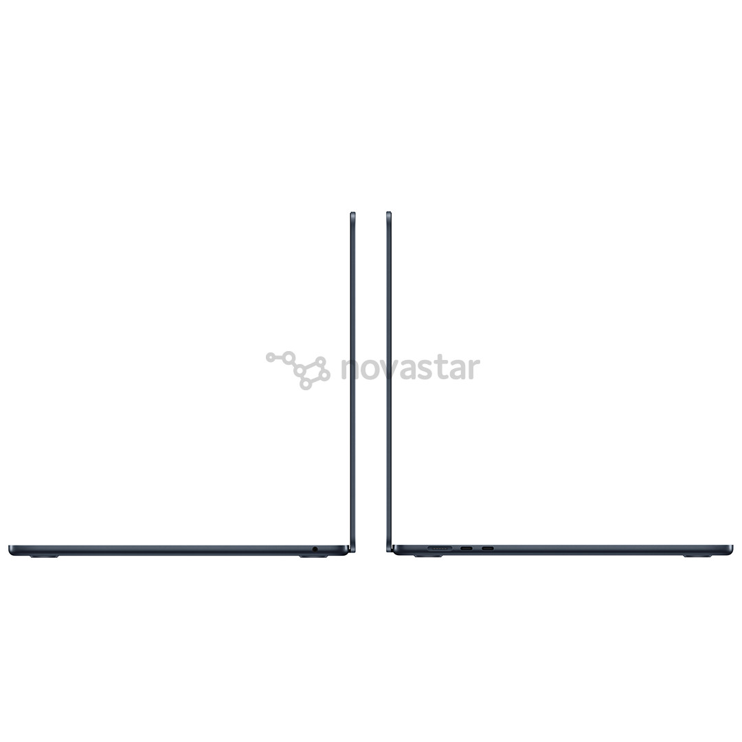 Apple MacBook Air 15 (2025), M4, 10C/10C, 16 ГБ, 512 ГБ, ENG, черный - Ноутбук