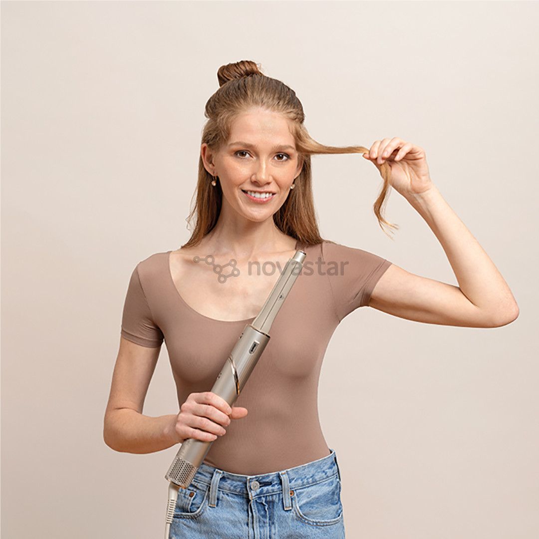 Plaukų formavimo šukos Shark FlexStyle, 1650 W, aukso spalvos