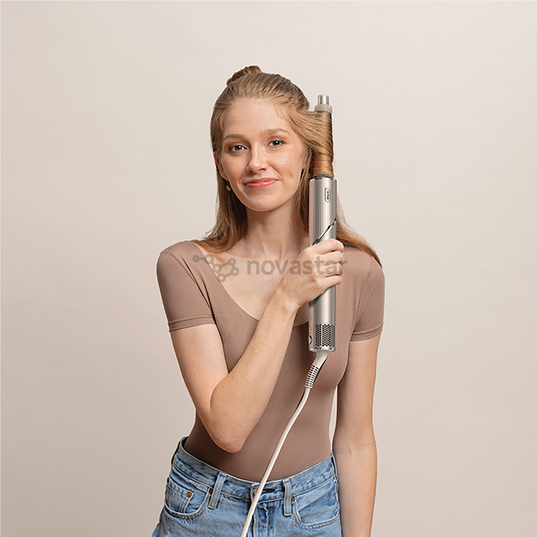 Plaukų formavimo šukos Shark FlexStyle, 1650 W, aukso spalvos