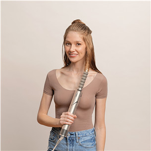 Plaukų formavimo šukos Shark FlexStyle, 1650 W, aukso spalvos