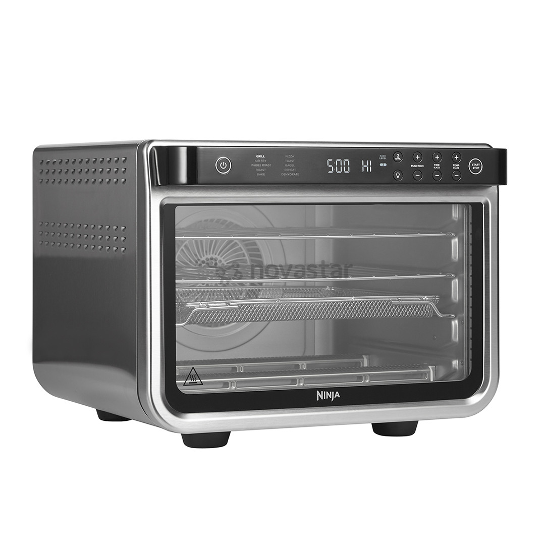 Mini orkaitė Ninja Foodi 10-in-1, 2400 W, juoda/sidabro spalvos