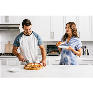 Mini orkaitė Ninja Foodi 10-in-1, 2400 W, juoda/sidabro spalvos