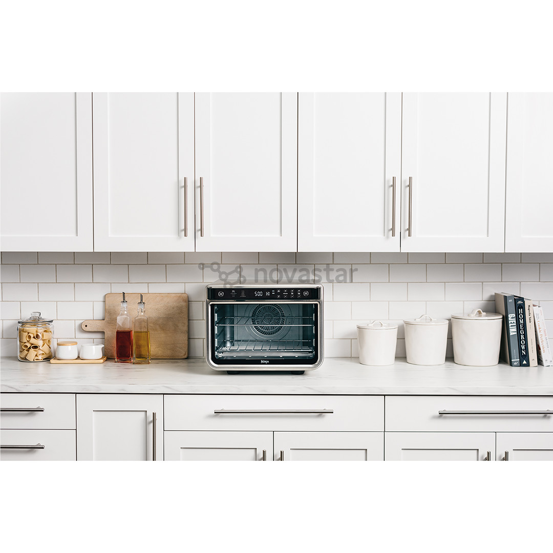 Mini orkaitė Ninja Foodi 10-in-1, 2400 W, juoda/sidabro spalvos