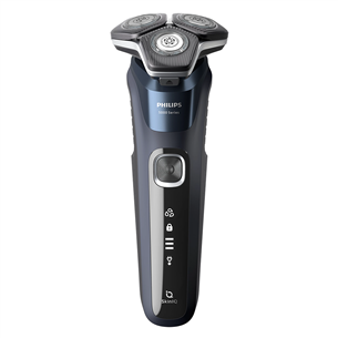 Philips Shaver Series 5000 Wet & Dry, juoda/mėlyna – Barzdaskutė