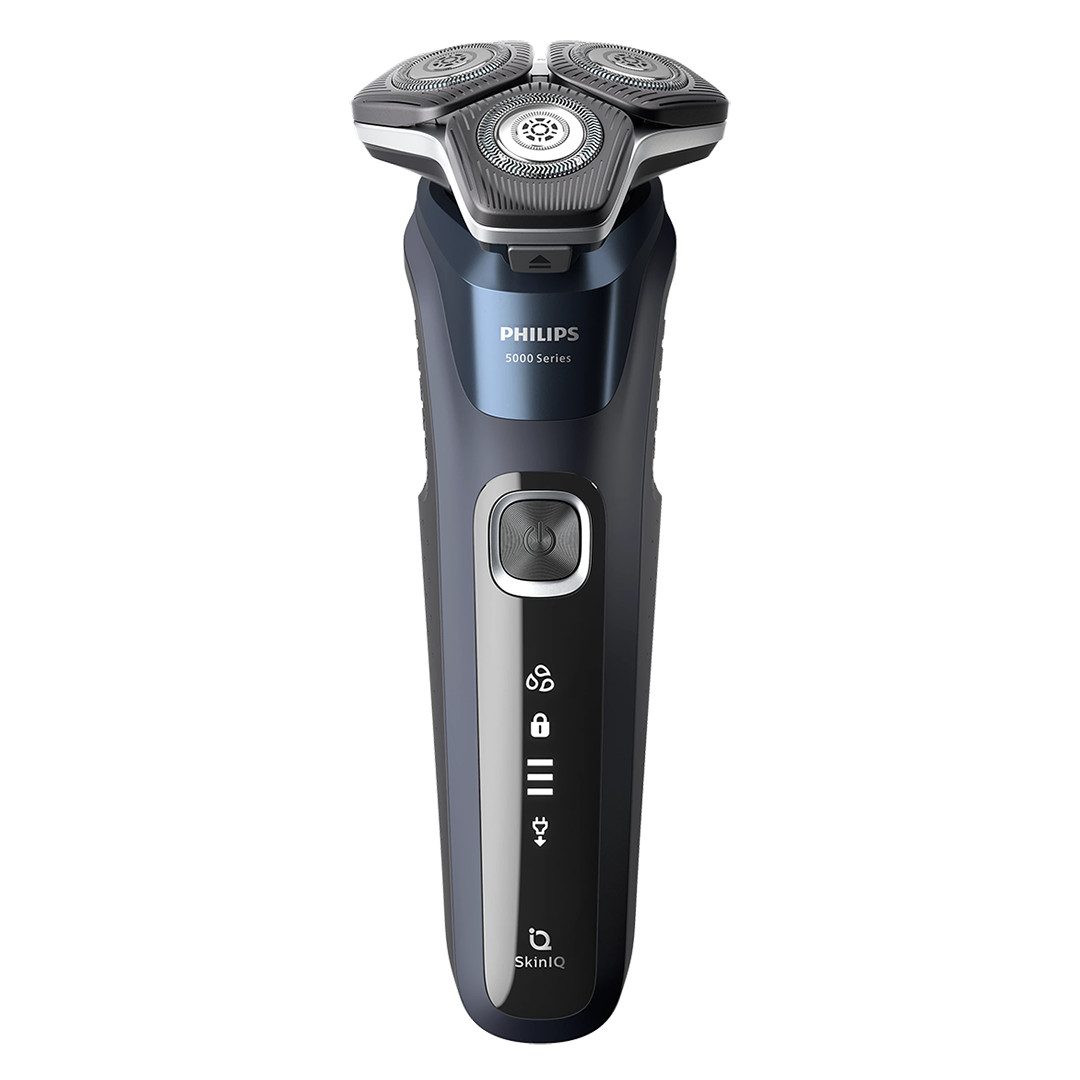 Philips Shaver Series 5000 Wet & Dry, черный/синий - Бритва