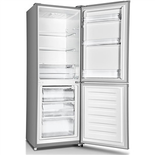 Šaldytuvas Gorenje, 230 L, aukštis 162 cm, pilkas