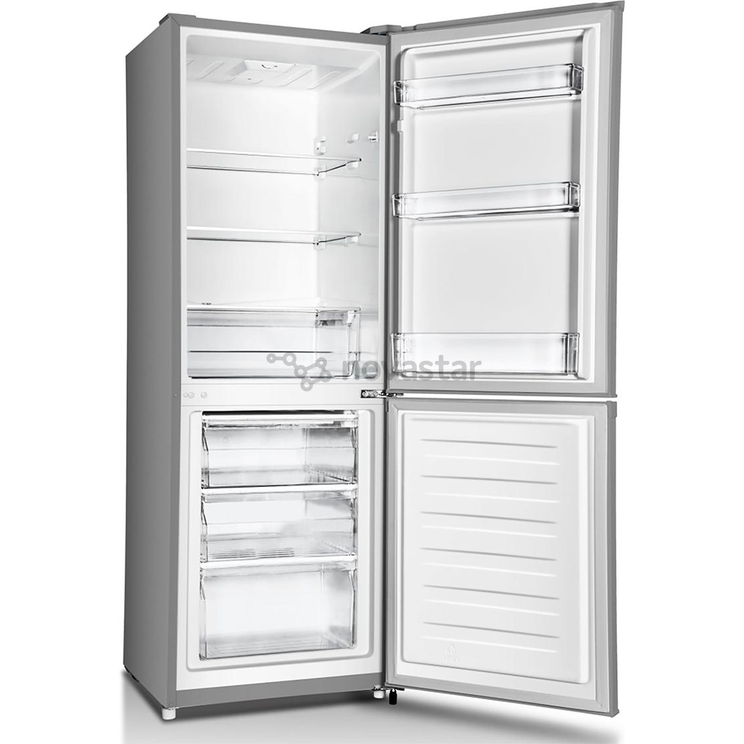 Šaldytuvas Gorenje, 230 L, aukštis 162 cm, pilkas