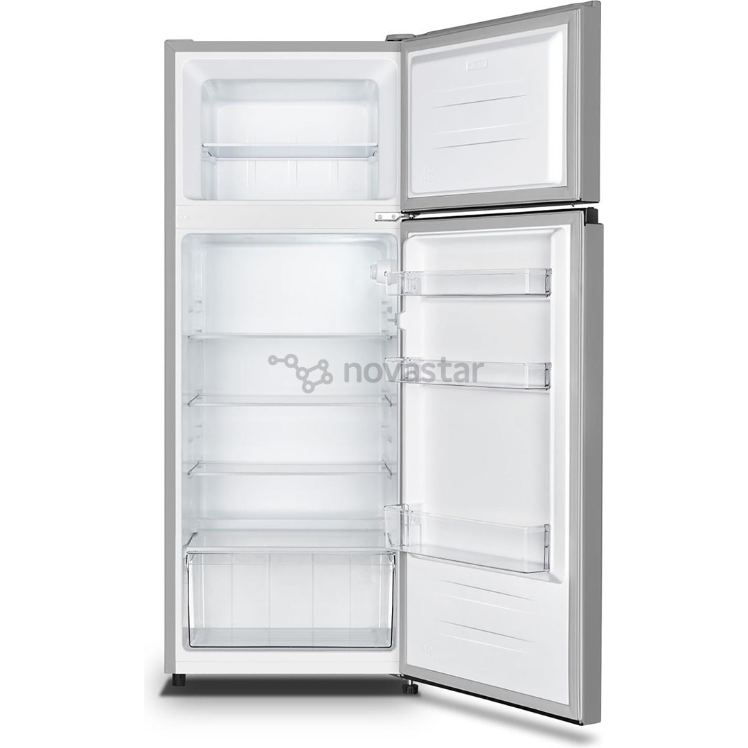 Šaldytuvas Gorenje, 206 L, aukštis 144 cm, pilkas