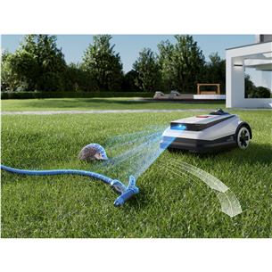 Vejos robotas Ecovacs GOAT A1-3000 LiDAR, baltas/juodas