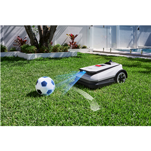 Vejos robotas Ecovacs GOAT A1-3000 LiDAR, baltas/juodas