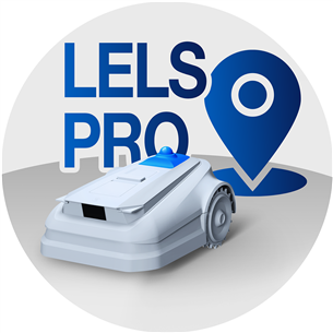 Vejos robotas Ecovacs GOAT A1-3000 LiDAR, baltas/juodas