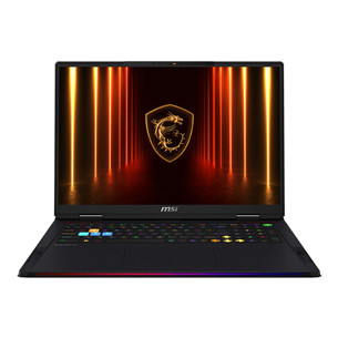 Nešiojamasis kompiuteris MSI Raider 18, 18'', UHD+, Mini-LED, 120 Hz, Ultra 9, 64 GB, 4 TB, RTX 5080, ENG, juodas RDR18HX-A2XWIG-230NL
