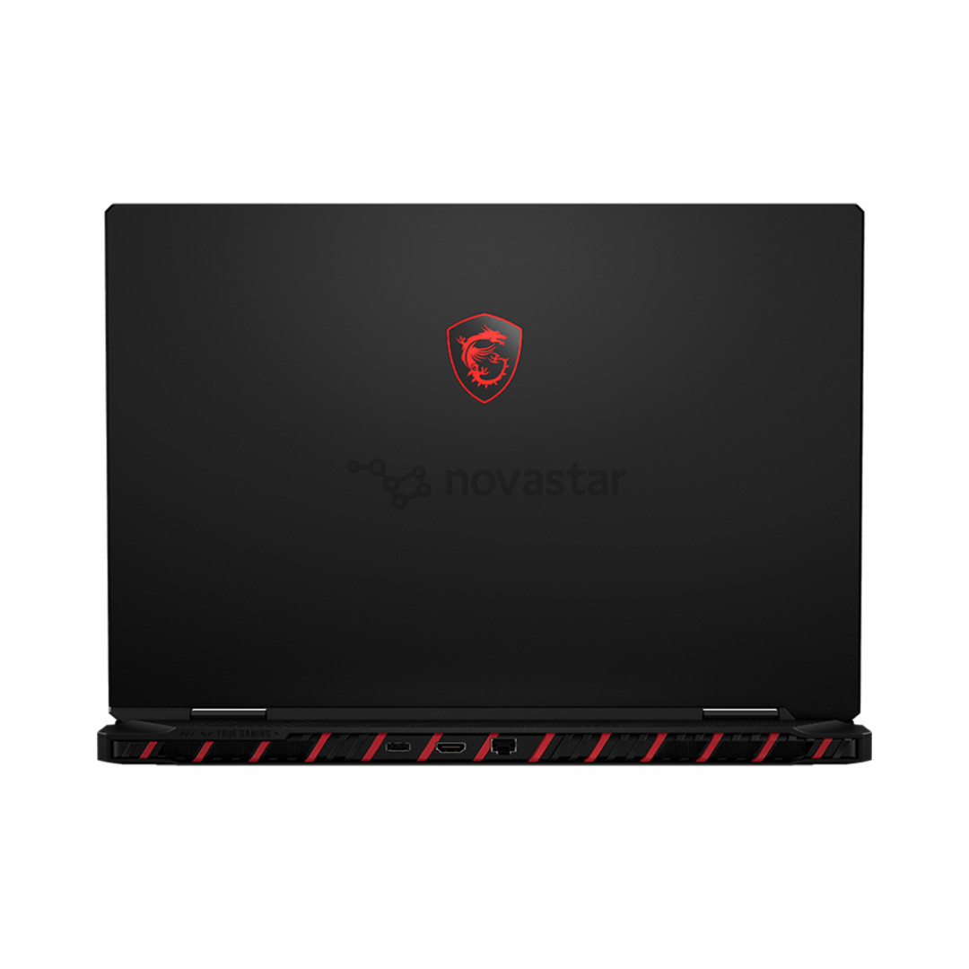 Nešiojamasis kompiuteris MSI Raider 18, 18'', UHD+, Mini-LED, 120 Hz, Ultra 9, 64 GB, 4 TB, RTX 5080, ENG, juodas