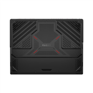 Nešiojamasis kompiuteris MSI Raider 18, 18'', UHD+, Mini-LED, 120 Hz, Ultra 9, 64 GB, 4 TB, RTX 5090, ENG, juodas