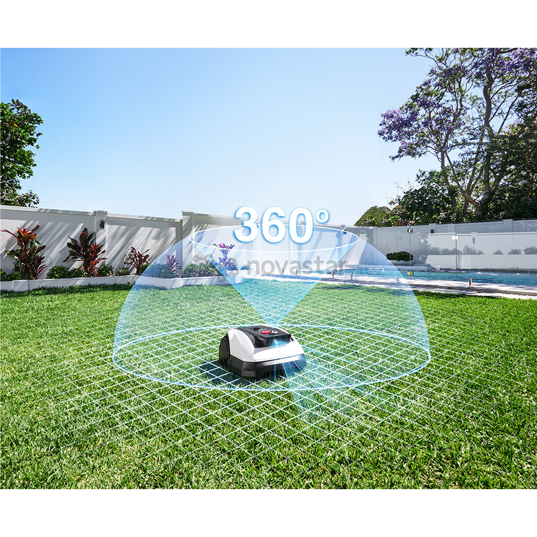 Ecovacs Goat 0500 Panorama, белый/черный - Робот-газонокосилка