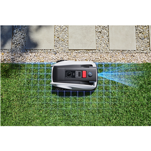 Vejos robotas Ecovacs GOAT O500 Panorama, baltas/juodas