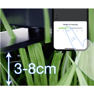 Ecovacs Goat 0500 Panorama, белый/черный - Робот-газонокосилка