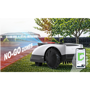 Vejos robotas Ecovacs GOAT O500 Panorama, baltas/juodas
